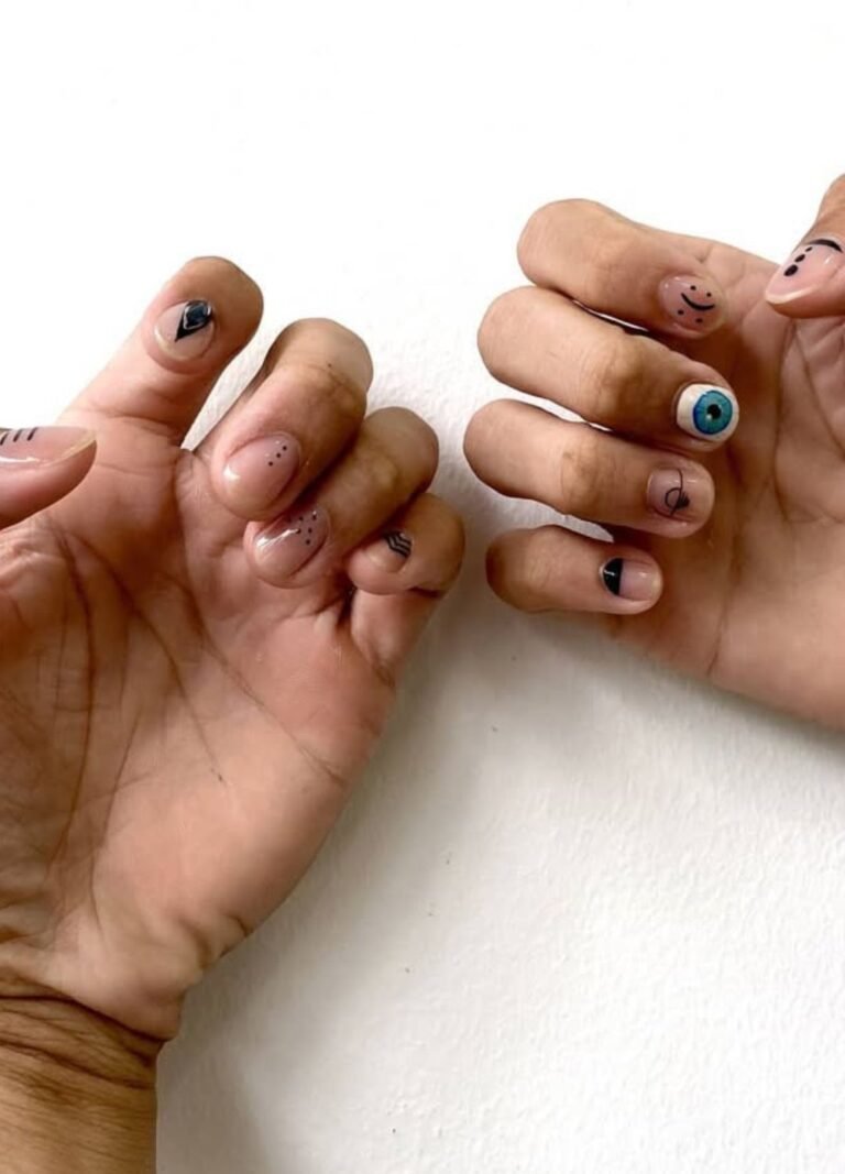 Celeste Men Nail Design