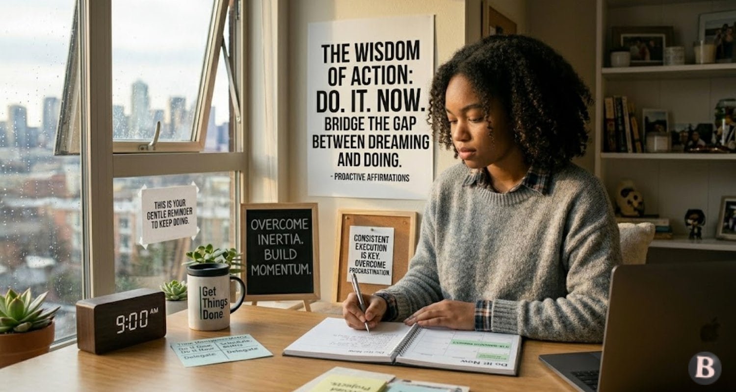 Motivational Quotes for Getting things done and overcoming procrastination