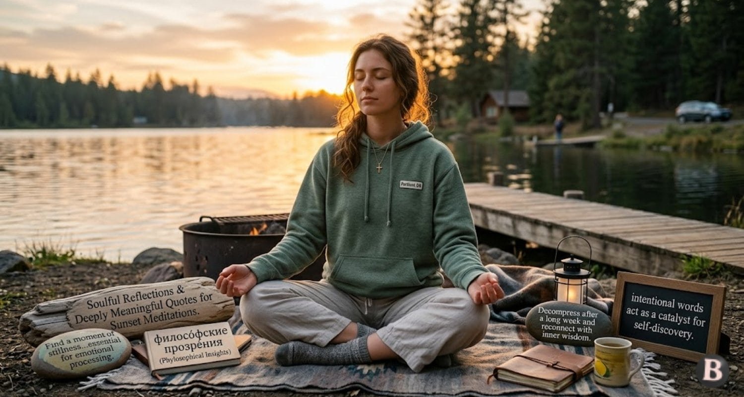 Motivational Quotes for Sunset meditations and deep thinking